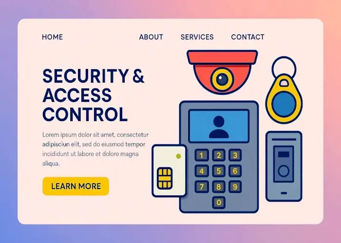 Security & Access Control Panel