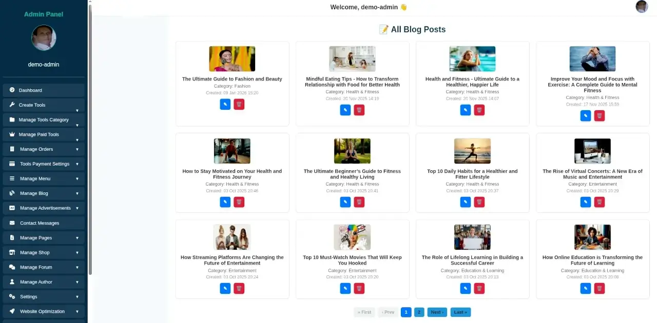 Main WebDecky Banner